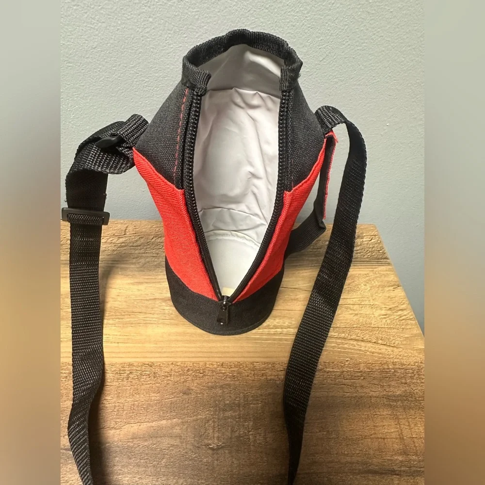 Disney Mickey Mouse Embroidered Zip Up Insulated Bottle Holder - Picture 3 of 3